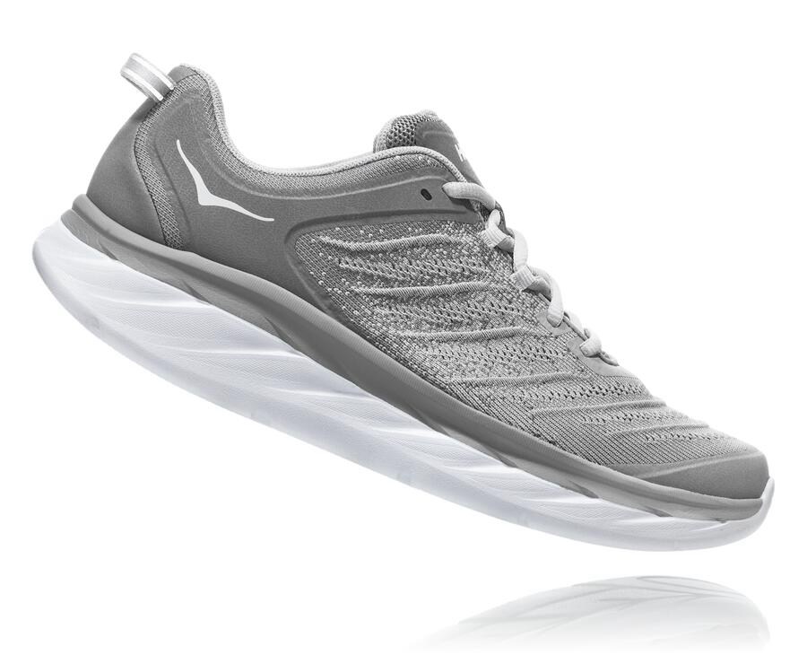 Hoka One One Running Shoes Mens Grey - Akasa - 60189PFSU